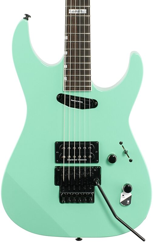 ESP LTD Mirage Deluxe 87 Electric Guitar, Turquoise, Body Straight Front