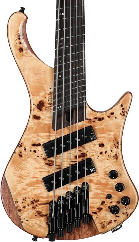 Ibanez EHB1505SMS Bass Workshop Electric Bass (with Gig Bag), Florid Natural, Body Straight Front