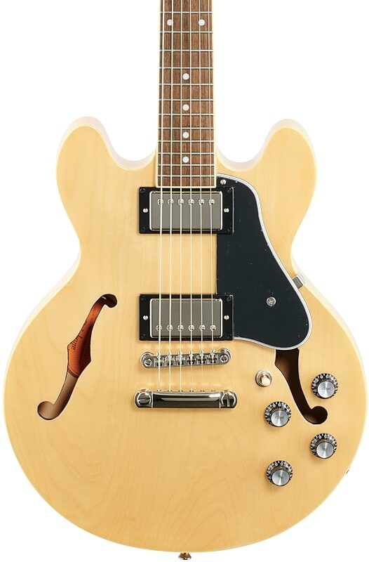 Epiphone ES-339 Semi-Hollowbody Electric Guitar, Natural, Body Straight Front
