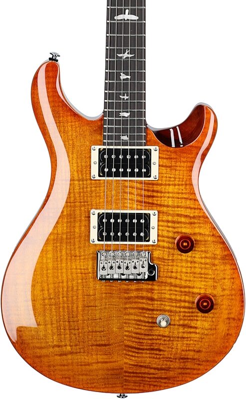 PRS Paul Reed Smith SE CE 24 Electric Guitar (with Gig Bag), Vintage Sunburst, Body Straight Front