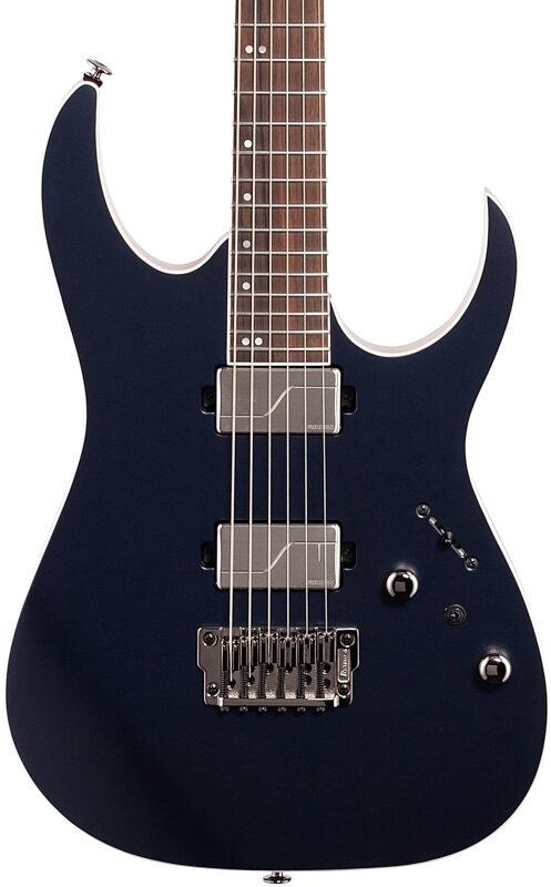 Ibanez RG5121 Prestige Electric Guitar (with Case), Dark Tide Blue Flat, Body Straight Front