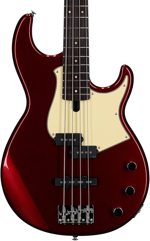 Yamaha BB434 Electric Bass Guitar, Red Metallic, Body Straight Front