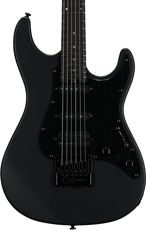 ESP LTD SN-1000 EverTune Electric Guitar, Charcoal Metallic Satin, Body Straight Front