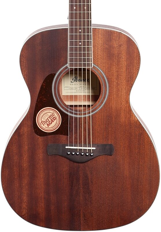 Ibanez Artwood AC340L Left-Handed Acoustic Guitar, Open Pore Natural, Body Straight Front