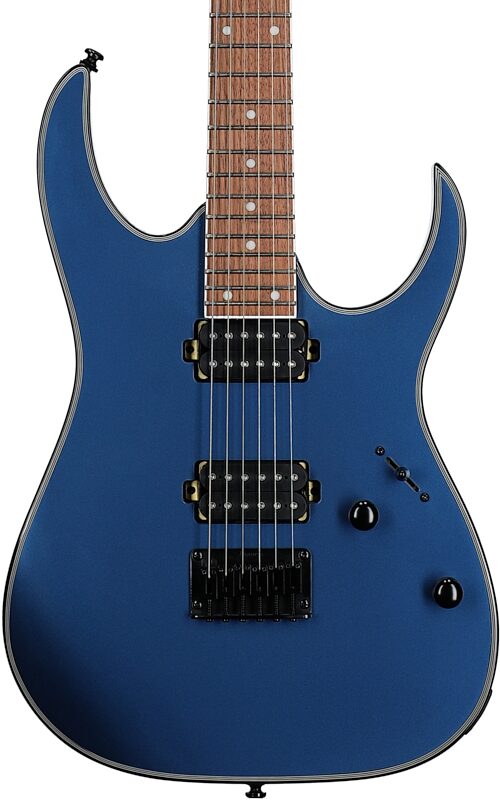 Ibanez RG421EX Electric Guitar, Prussian Blue Metallic, Body Straight Front