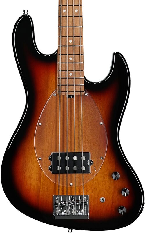 Sadowsky MetroExpress MV4 Electric Bass, Maple Fingerboard (with Gig Bag), Sunburst, Body Straight Front