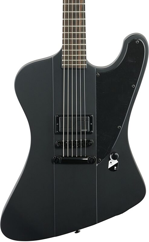 ESP LTD Phoenix Black Metal Electric Guitar, New, Body Straight Front