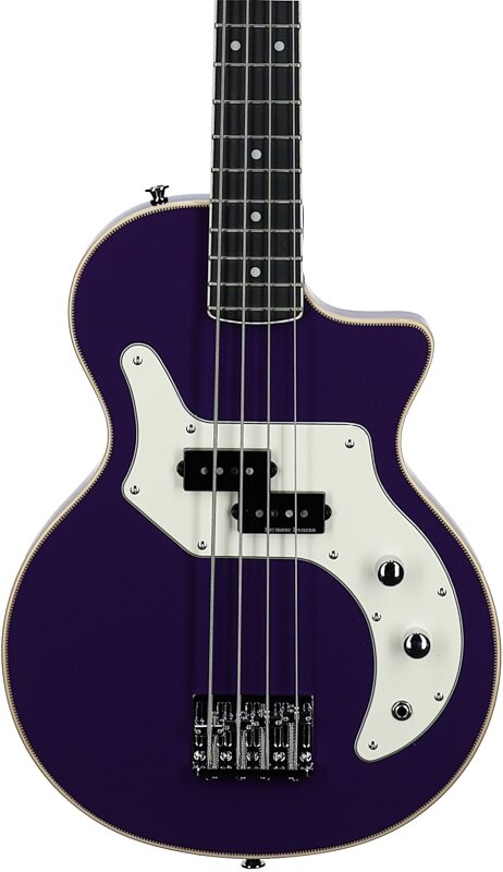 Orange Glenn Hughes Signature O Bass Electric Bass, Purple, Body Straight Front