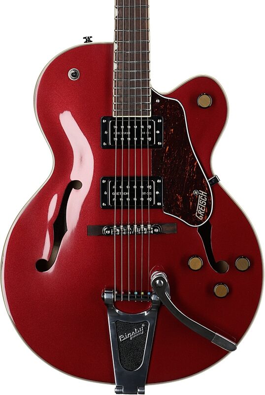Gretsch G2420T Streamliner HB Electric Guitar with Bigsby Tremolo, Brandywine, Body Straight Front
