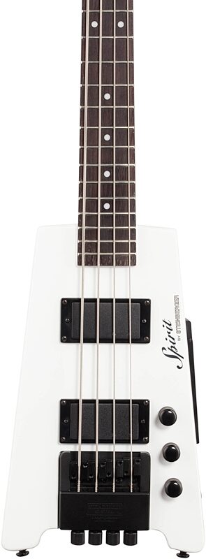 Steinberger Spirit XT-2 Standard Electric Bass (with Gig Bag), White, Body Straight Front