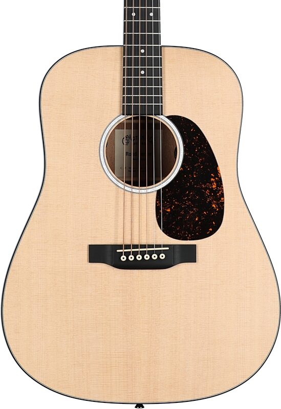 Martin D-10E Road Series Acoustic-Electric Guitar (with Soft Case), Natural, Sitka Spruce Top, Body Straight Front