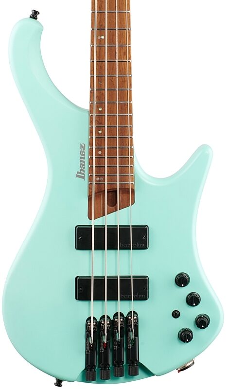 Ibanez EHB1000S Electric Bass (with Gig Bag), Seafoam Green Matte, Blemished, Body Straight Front