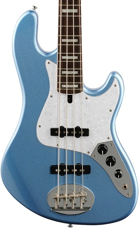Lakland Skyline Darryl Jones 4 Bass Guitar, Lake Placid Blue, Body Straight Front