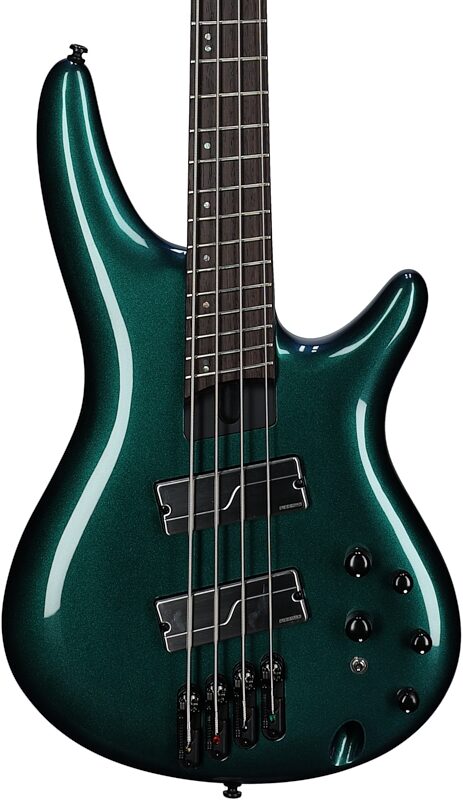 Ibanez SRMS720 Bass Workshop Multi-Scale Electric Bass, Blue Cham, Body Straight Front