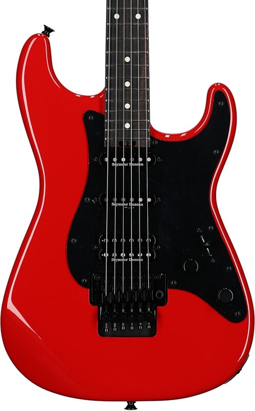 Charvel Pro-Mod So-Cal Style 1 HSS FR Electric Guitar, Ferrari Red, Body Straight Front