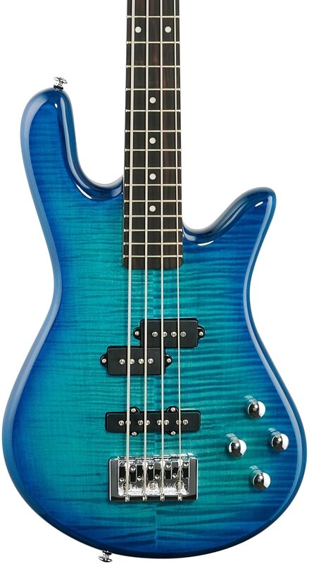Spector Legend 4 Standard Bass, Blue Stain, Body Straight Front