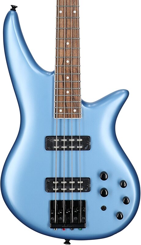 Jackson X Series Spectra SBX IV Electric Bass, Matte Blue Frost, Body Straight Front