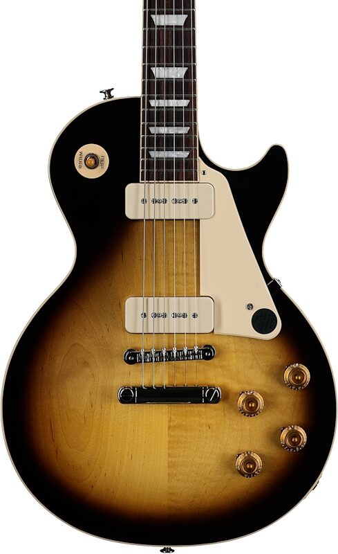 Gibson Les Paul Standard '50s P90 Electric Guitar (with Case), Tobacco Burst, Blemished, Body Straight Front