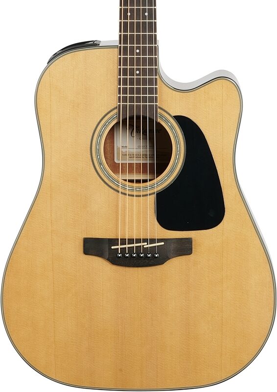 Takamine GD30CE Dreadnought Cutaway Acoustic-Electric Guitar, Natural, Body Straight Front