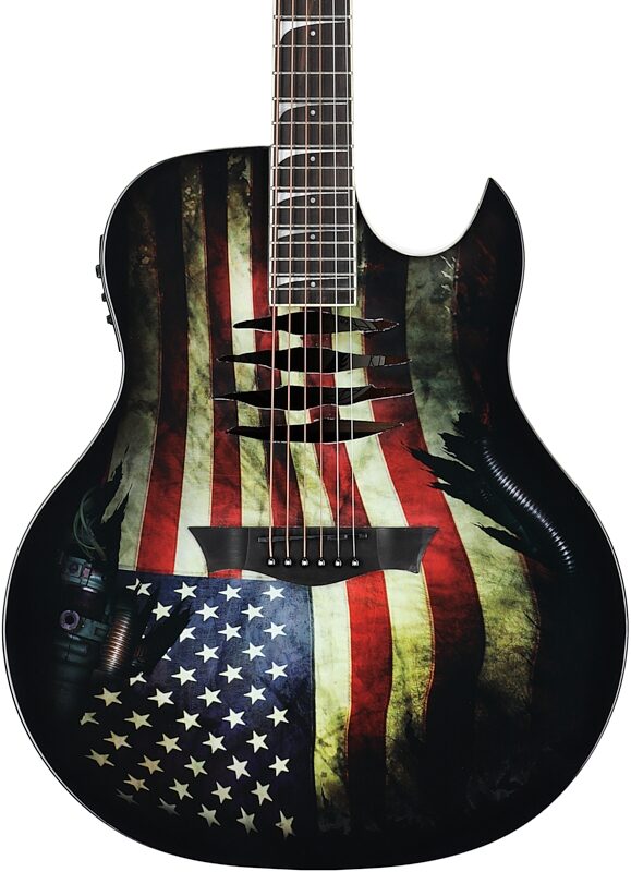 Dean Mako Valor Acoustic-Electric Guitar, New, Body Straight Front