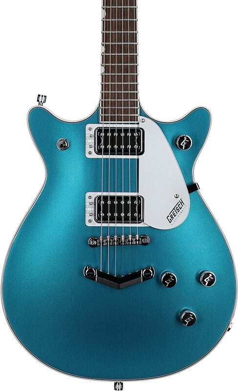Gretsch G5222 Electromatic Double Jet BT Electric Guitar, Ocean Turquoise, Body Straight Front
