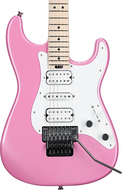 Charvel Pro-Mod So-Cal Style 1 SC3 HSH FR Electric Guitar, Platinum Pink, Body Straight Front