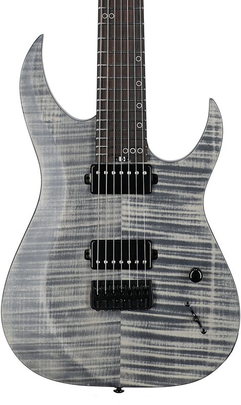 Schecter Sunset-7 Extreme Electric Guitar, 7-String, Gray Ghost, Body Straight Front