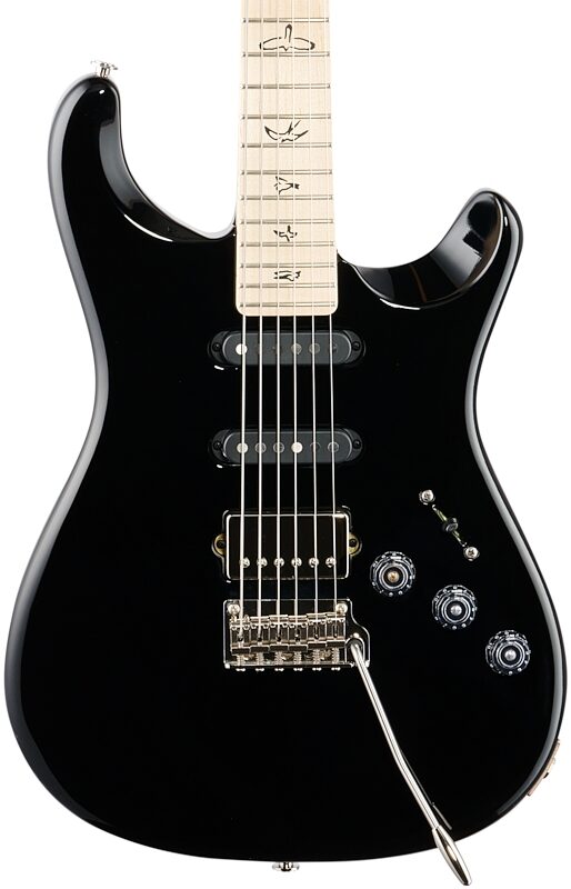 PRS Paul Reed Smith Fiore Electric Guitar (with Gig Bag), Black Iris, Body Straight Front