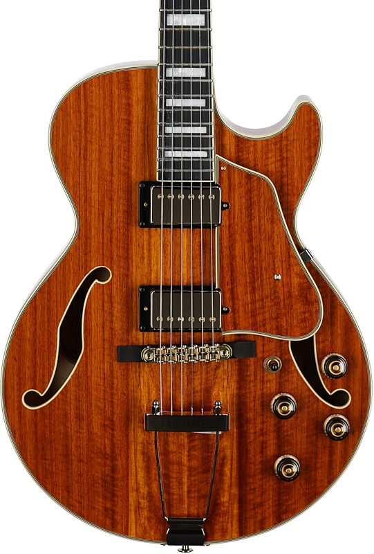 Ibanez AG95K Artcore Expressionist Hollowbody Electric Guitar, Natural, Body Straight Front