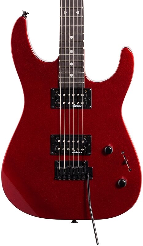 Jackson JS Series Dinky JS11 Electric Guitar, Amaranth Fingerboard, Metallic Red, Body Straight Front