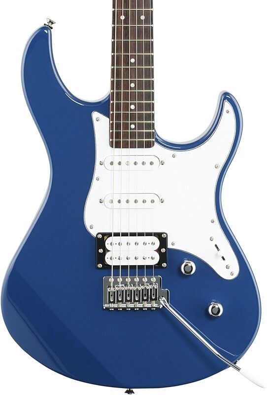 Yamaha PAC112V Pacifica Electric Guitar, United Blue, Body Straight Front
