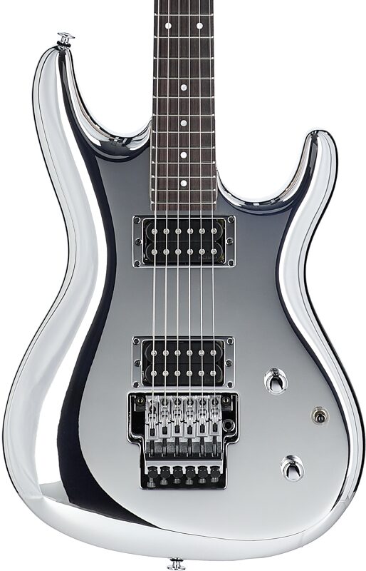 Ibanez JS-3 Joe Satriani Signature Electric Guitar (with Case), Chrome Boy, Body Straight Front