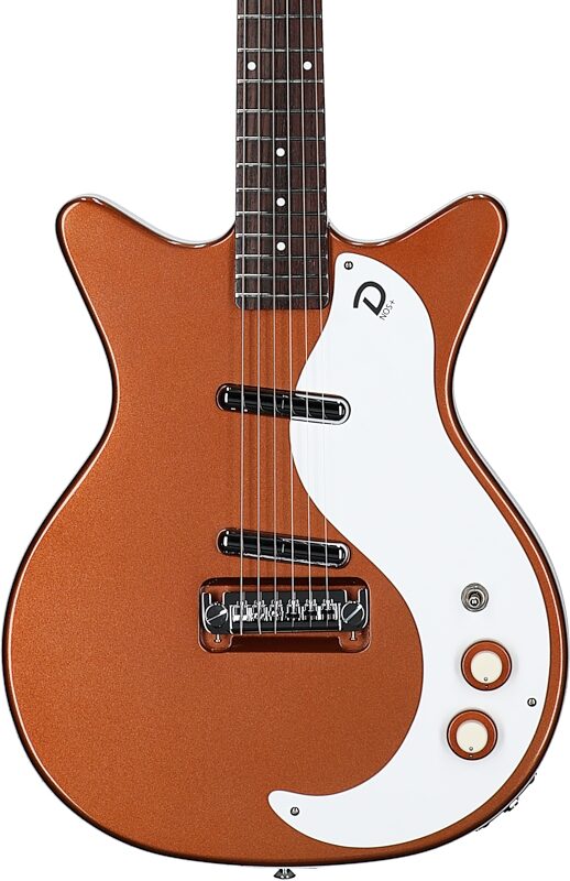 Danelectro '59 MOD NOS Electric Guitar, Copper, Body Straight Front