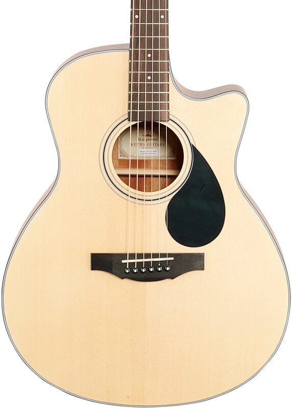 Kepma K3 Series GA3-130 Acoustic Guitar, Natural Matte, Body Straight Front