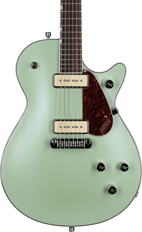 Gretsch G5210-P90 Electromatic Jet Electric Guitar, Broadway Jade, USED, Blemished, Body Straight Front
