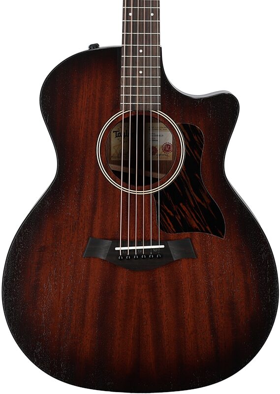 Taylor American Dream AD24ce Grand Auditorium Acoustic-Electric Guitar (with Case), With Aerocase, Body Straight Front