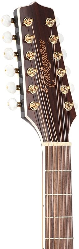Takamine GJ72CE Jumbo Cutaway Acoustic-Electric Guitar, 12-String, Brown Sunburst, Body Straight Front