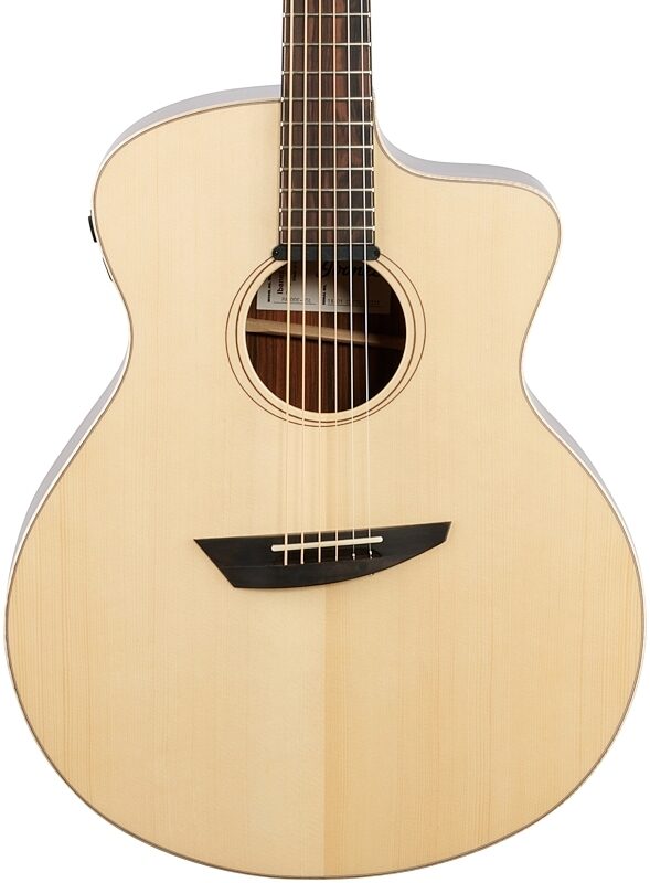 Ibanez PA300E Acoustic-Electric Guitar (with Gig Bag), Natural Satin, Body Straight Front