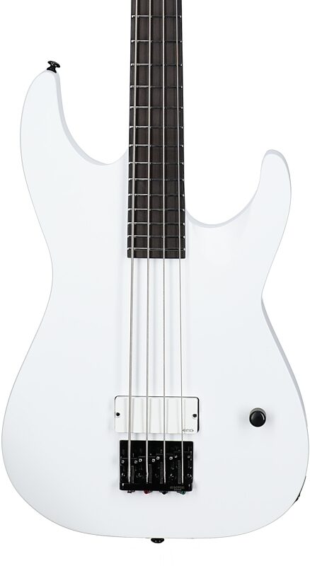 ESP LTD M-4 Arctic Metal Electric Bass Guitar, New, Body Straight Front
