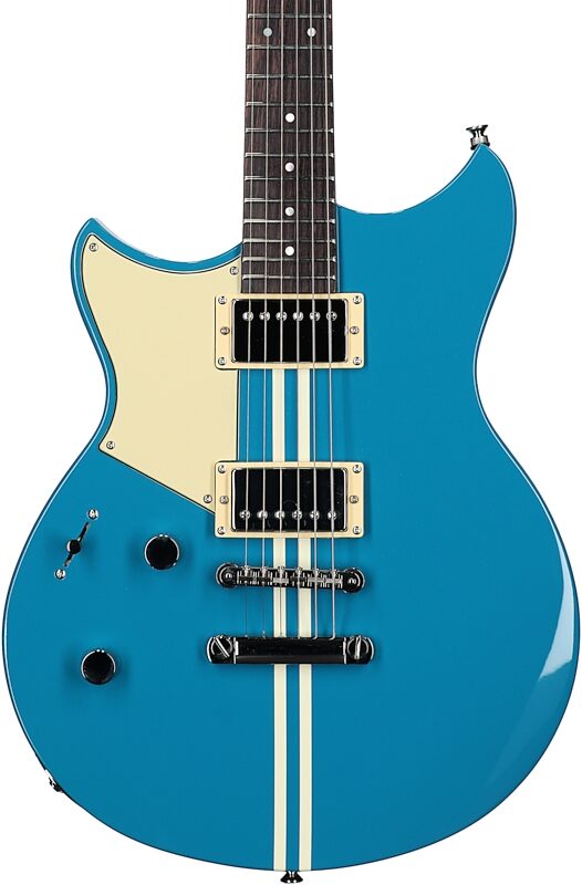 Yamaha Revstar Element RSE20L Left-Handed Electric Guitar, Swift Blue, Body Straight Front