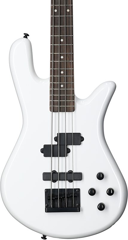 Spector Performer 4 Electric Bass, Solid White Gloss, Body Straight Front
