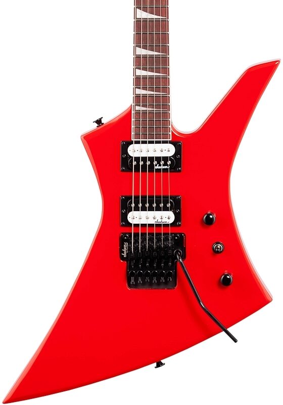Jackson JS Series Kelly JS32 Electric Guitar, Amaranth Fingerboard, Ferrari Red, Body Straight Front