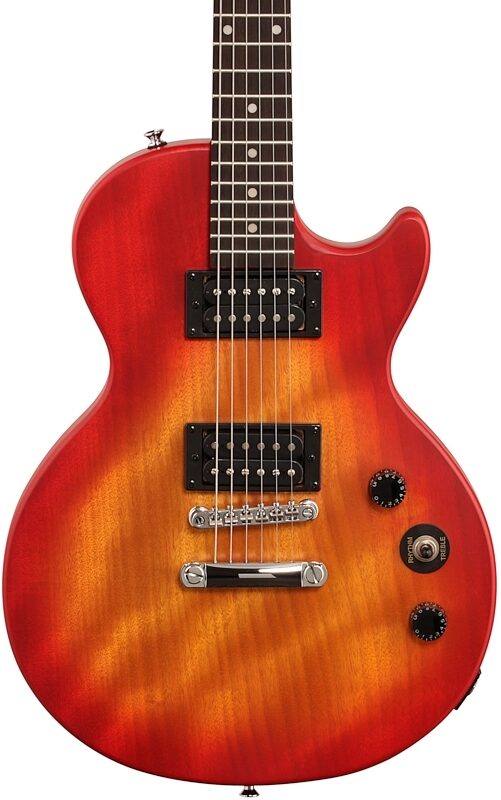 Epiphone Les Paul Special VE Electric Guitar, Vintage Cherry Sunburst, Body Straight Front
