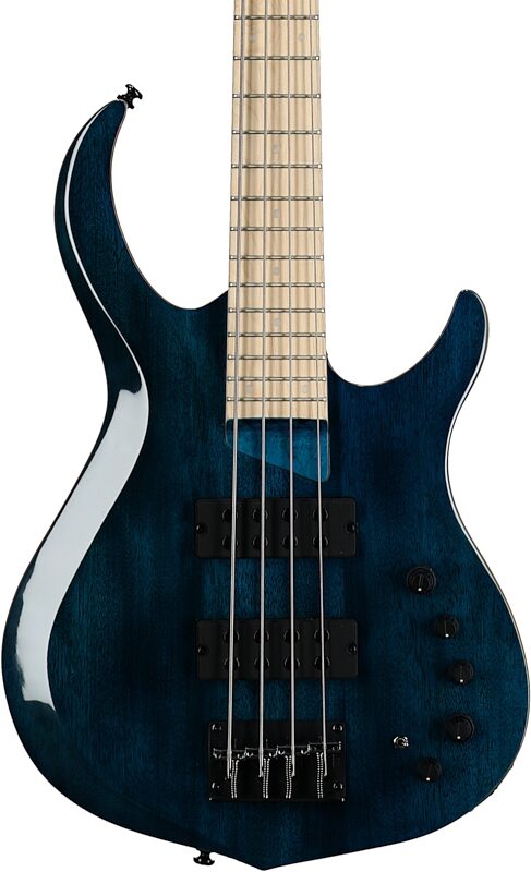Sire Marcus Miller M2 Electric Bass, 4-String, Transparent Blue, Body Straight Front