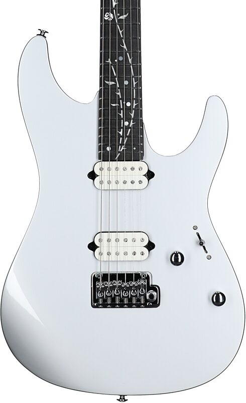 Ibanez TOD10 Tim Henson Electric Guitar (with Gig Bag), Classic Silver, Blemished, Body Straight Front