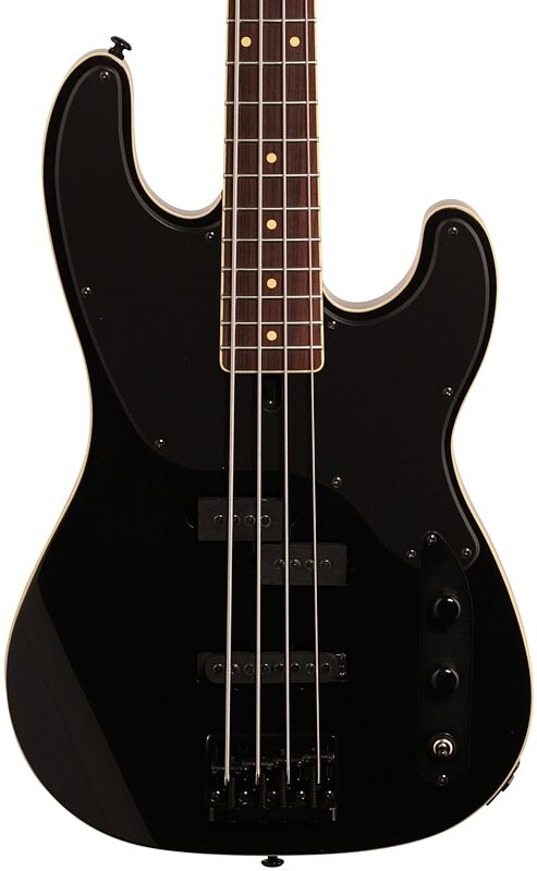 Schecter Michael Anthony Electric Bass, Carbon Gray, Body Straight Front