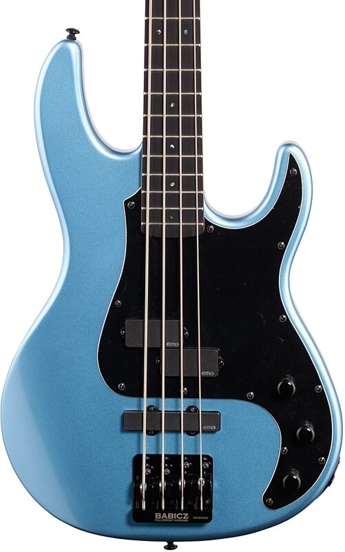 ESP LTD AP-4 Electric Bass, Pelham Blue, Body Straight Front