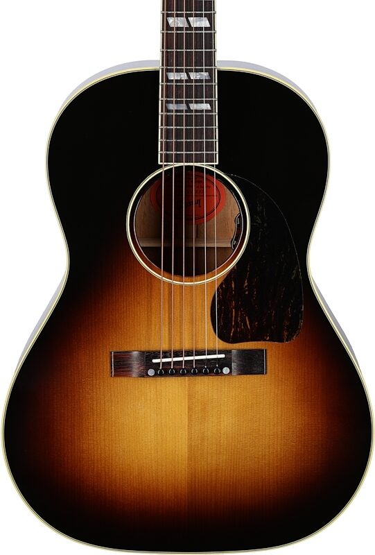 Gibson Nathaniel Rateliff LG-2 Western Acoustic-Electric Guitar (with Case), Vintage Sunburst, Body Straight Front
