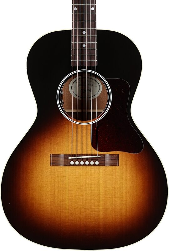 Gibson L-00 Standard Acoustic-Electric Guitar (with Case), Vintage Sunburst, Blemished, Body Straight Front