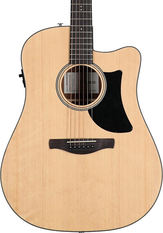 Ibanez AAD50CE Artwood Advanced Acoustic-Electric Guitar, Low Gloss, Body Straight Front